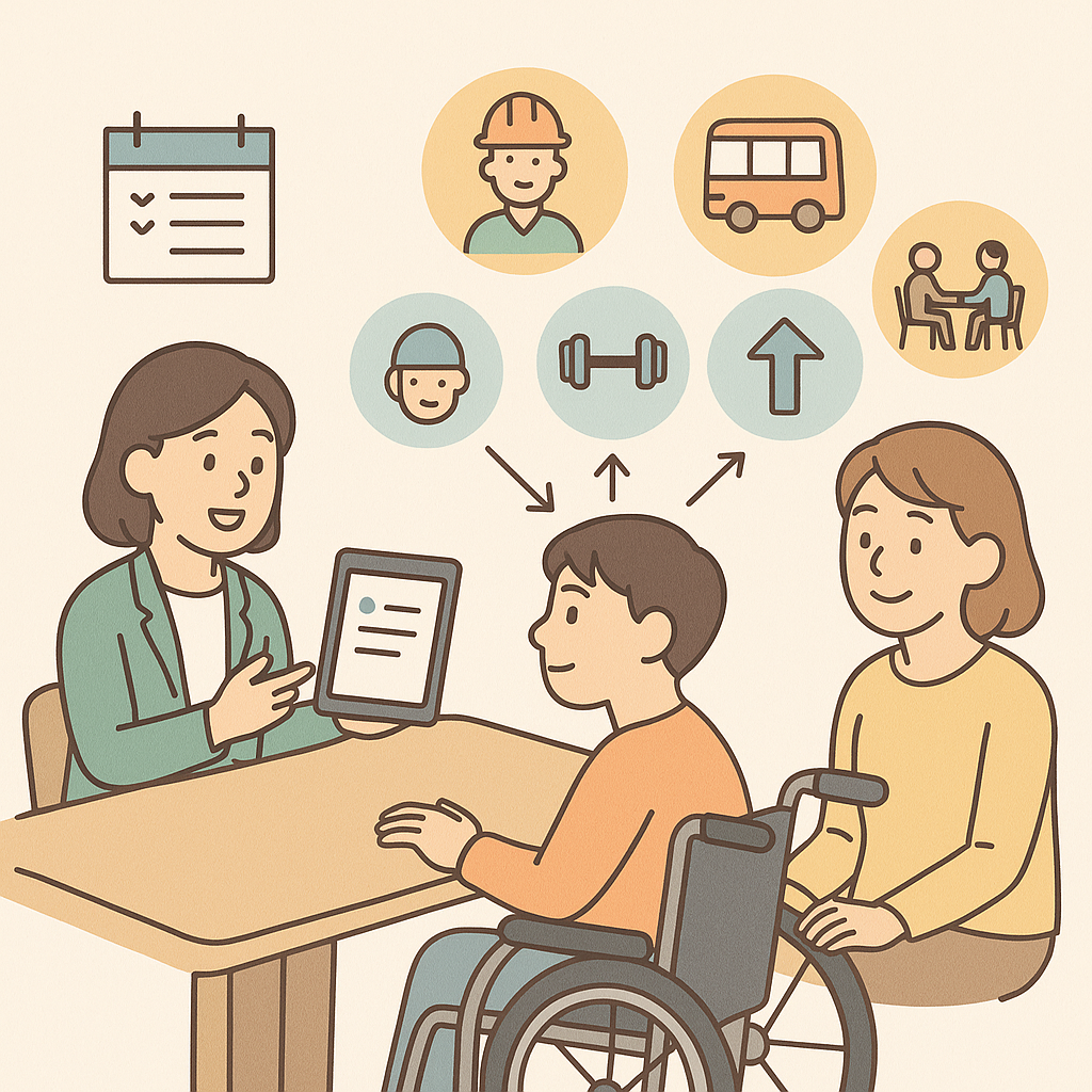 就労選択支援スケジュールの自治体の要約と要件